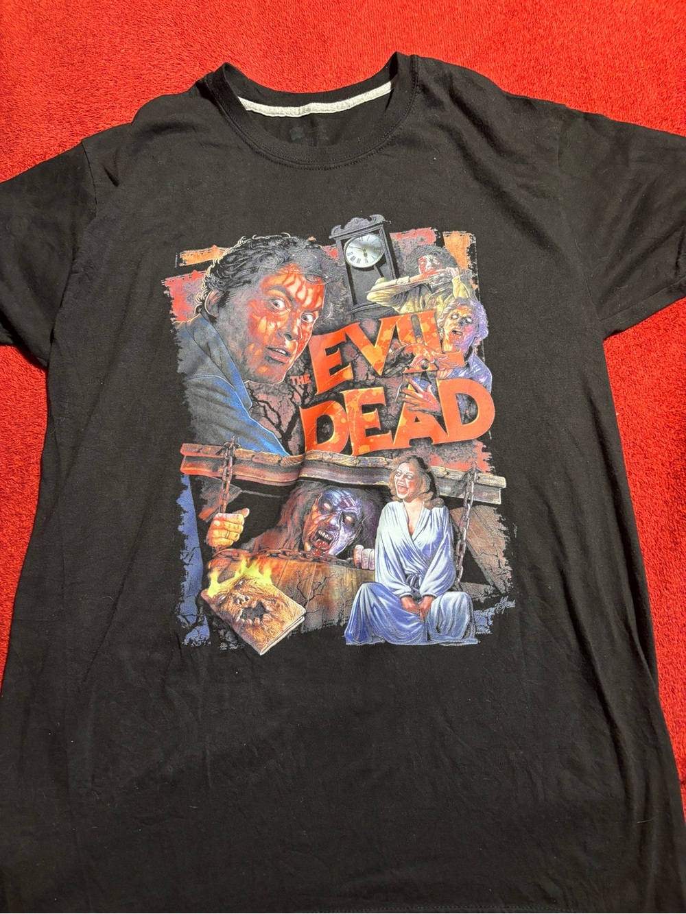 The Evil Dead Men’s Graphic Tee - Black size Large